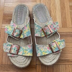 Manebi x Love Shack Fancy Espadrille Sandals Size 38
